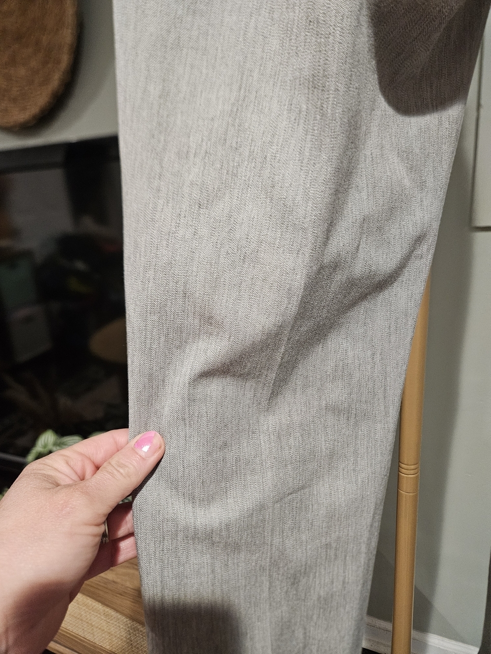 Banana Republic Sloan Curvy Fit Ankle Trousers – Gray. Size 6 (Like New) - Picture 14 of 16